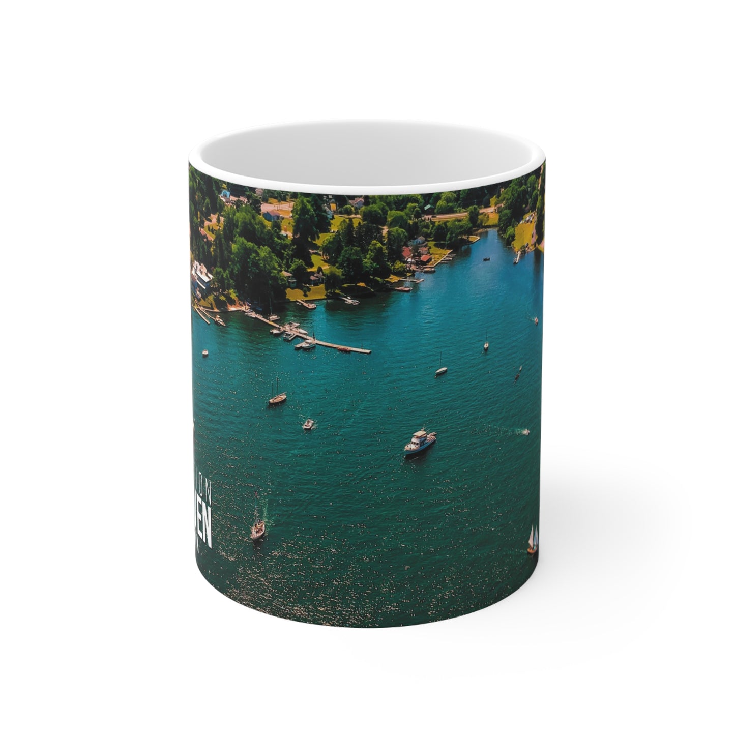 onePhoto Fair Haven Vought's Cove 11oz Mug - Perfect for Coffee Lovers & Travel Enthusiasts