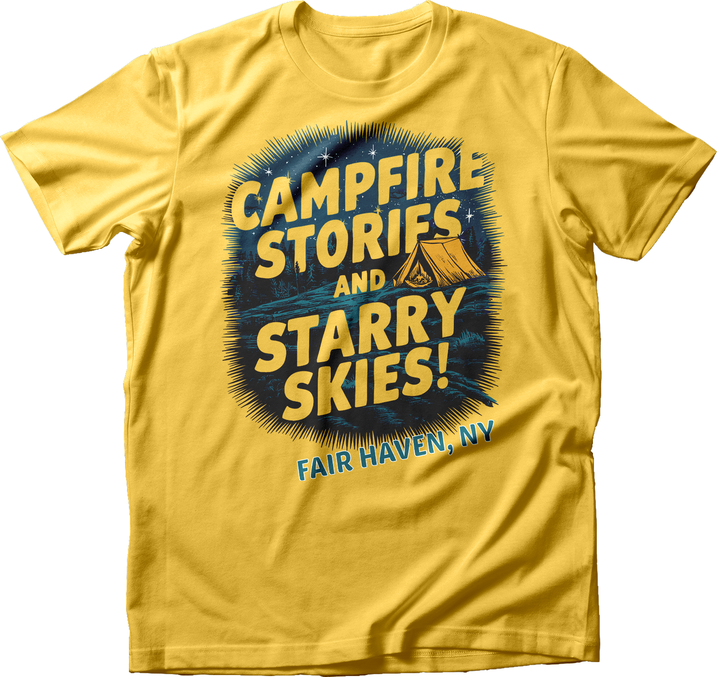 Campfire Stories & Starry Skies T-Shirt