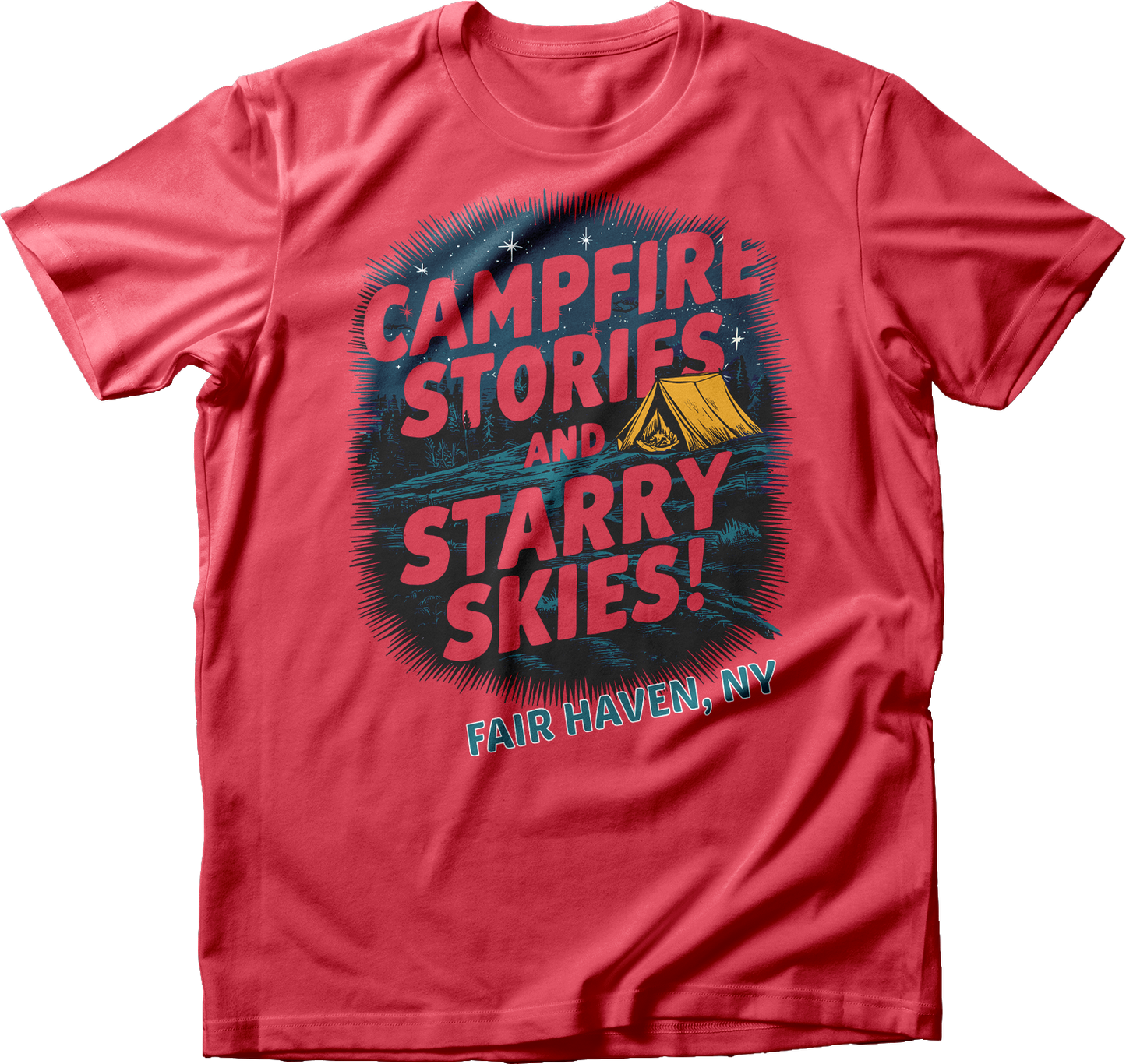 Campfire Stories & Starry Skies T-Shirt