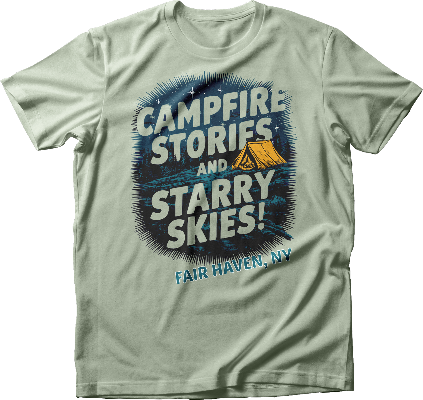 Campfire Stories & Starry Skies T-Shirt