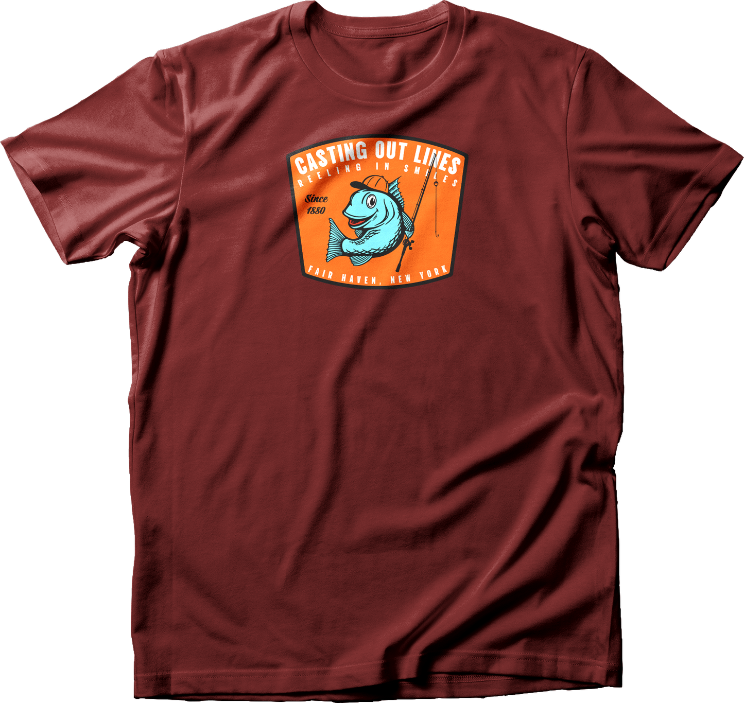 Casting Out Lines, Reeling in Smiles T-Shirt