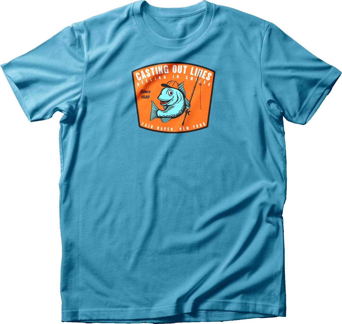 Casting Out Lines, Reeling in Smiles T-Shirt