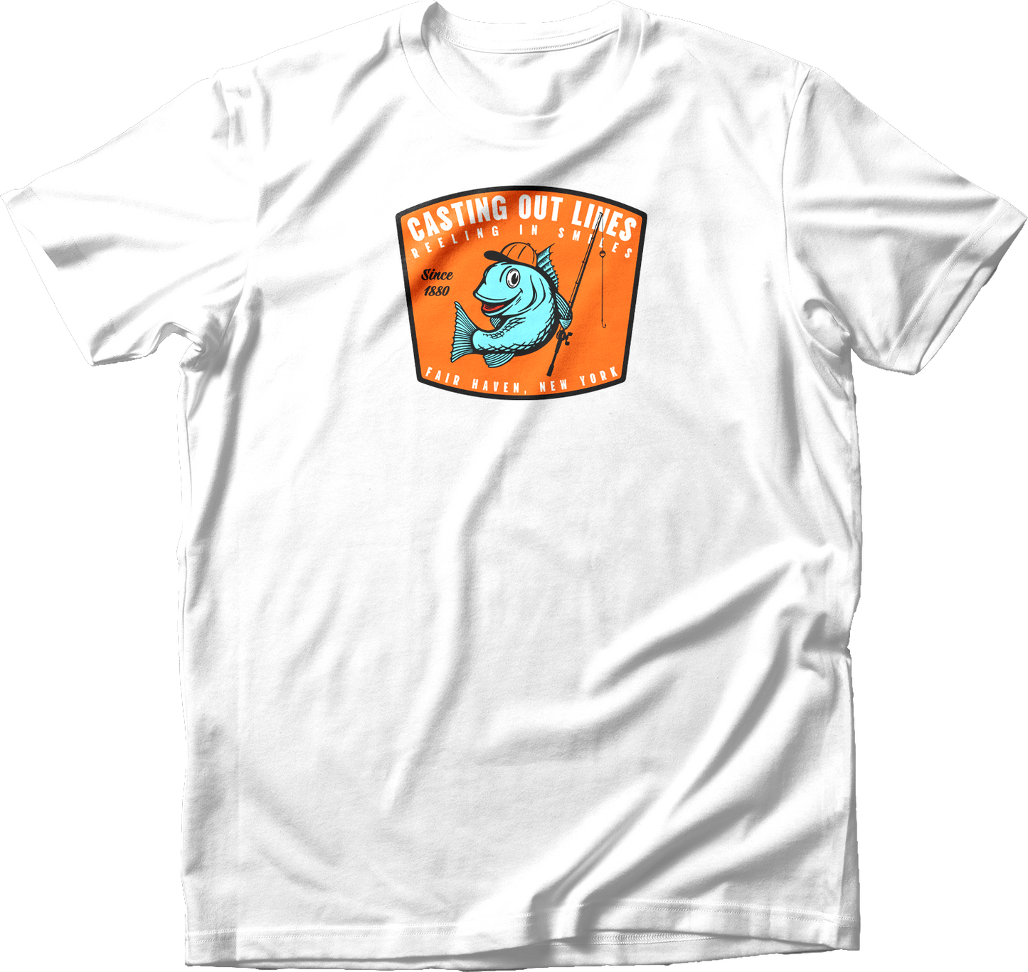 Casting Out Lines, Reeling in Smiles T-Shirt