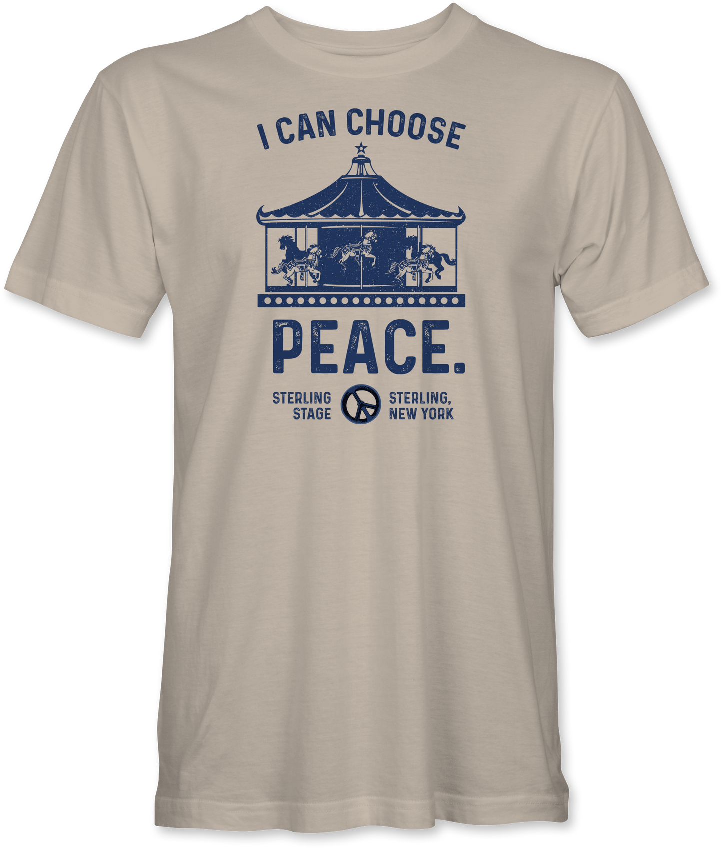 Sterling Stage I Can Choose Peace T