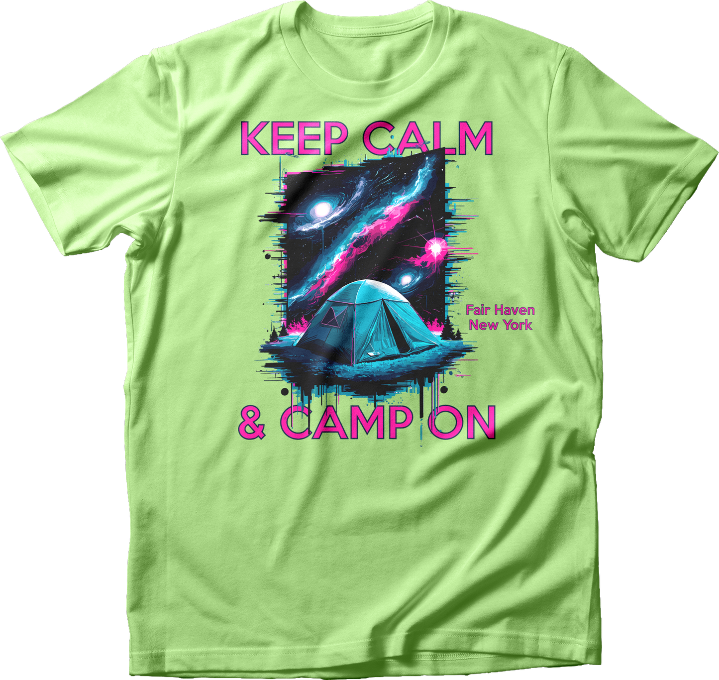 Keep Calm & Camp On T-Shirt