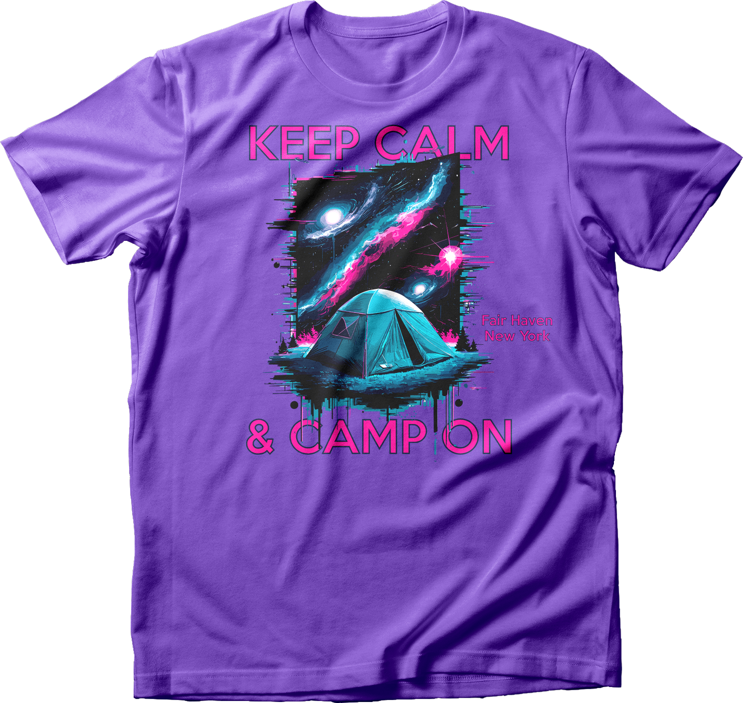 Keep Calm & Camp On T-Shirt