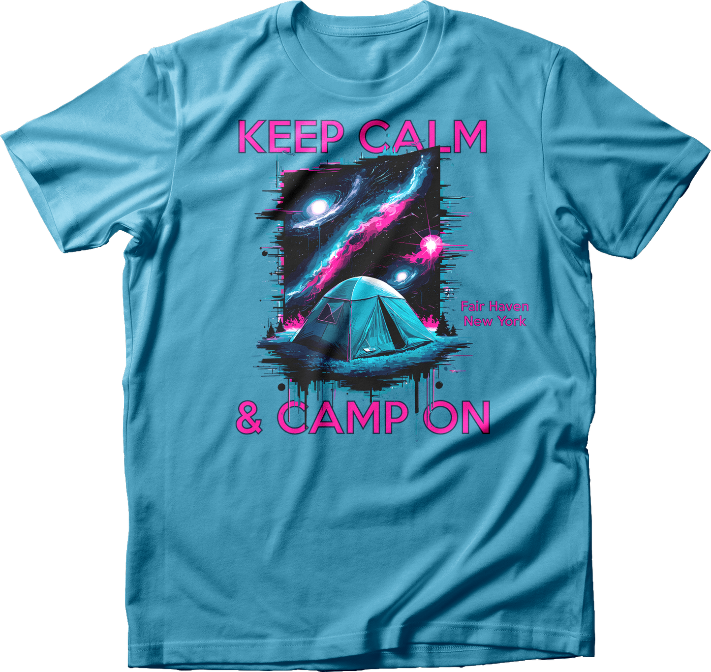 Keep Calm & Camp On T-Shirt