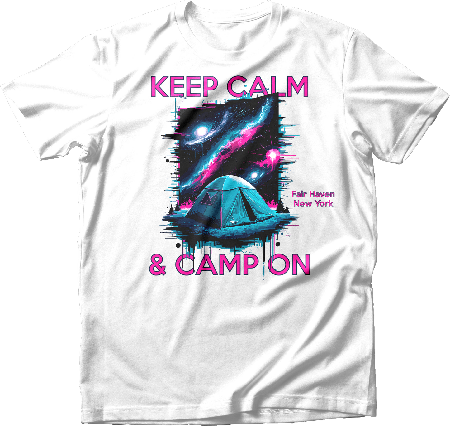 Keep Calm & Camp On T-Shirt