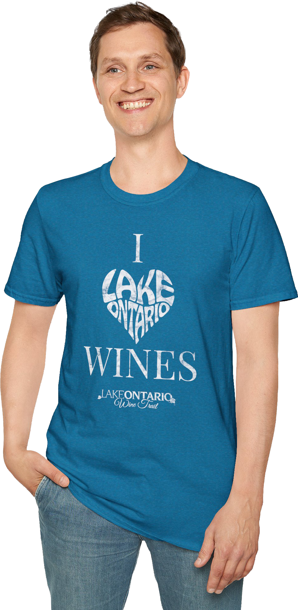 Lake Ontario Wine Trail I Love Short-Sleeve