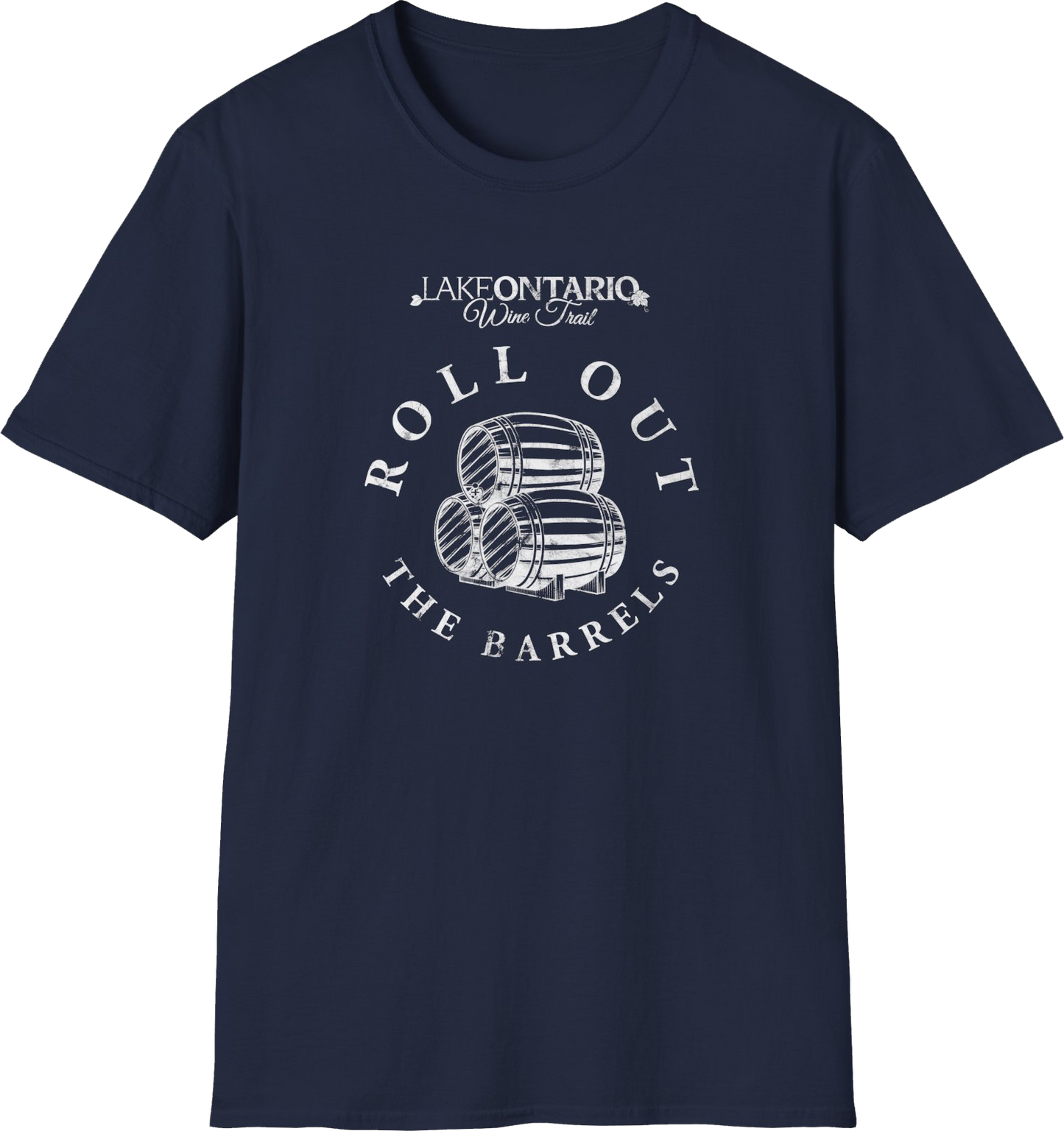 Lake Ontario Wine Trail Roll Out the Barrels Short-Sleeve