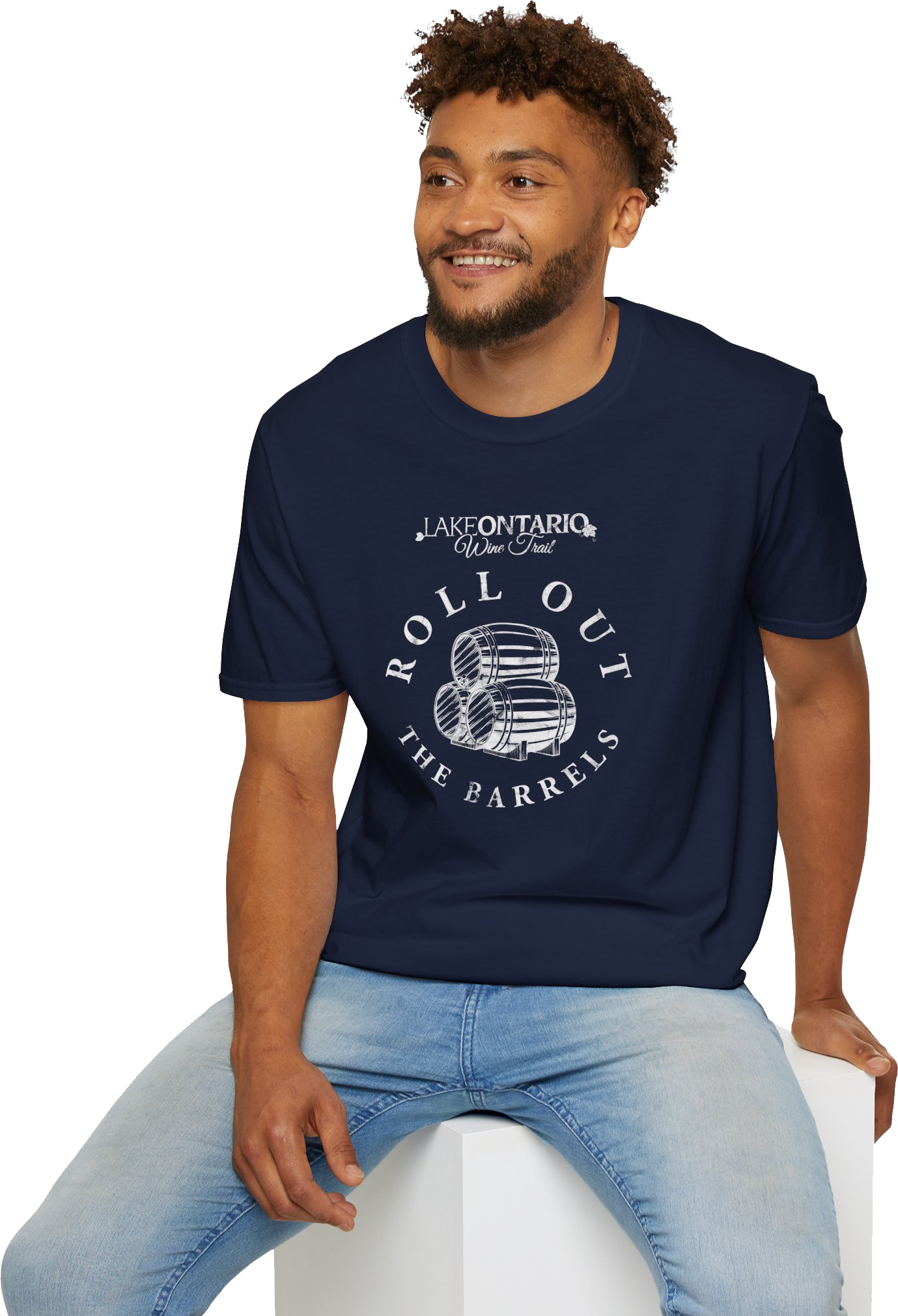 Lake Ontario Wine Trail Roll Out the Barrels Short-Sleeve