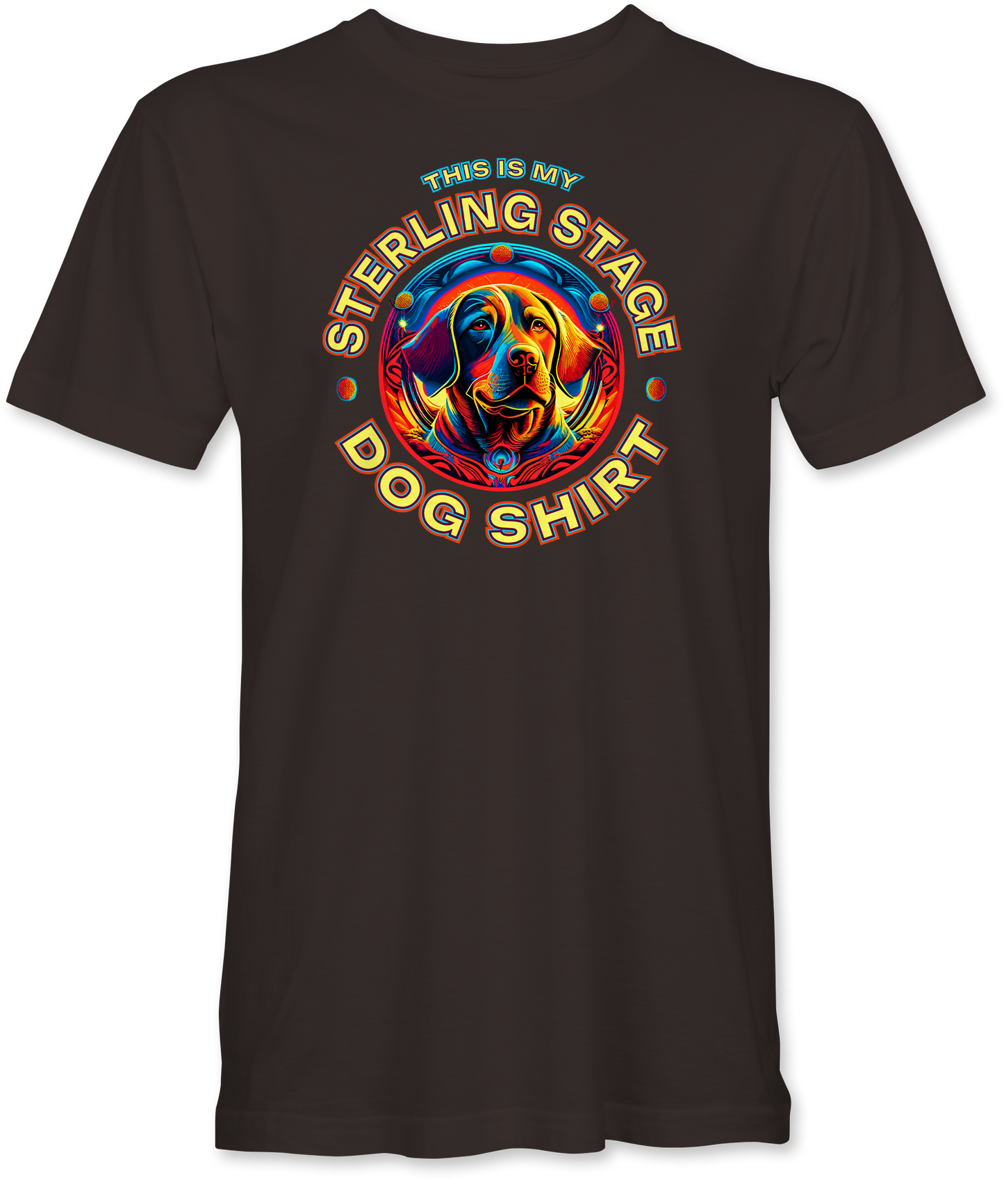 Sterling Stage Dog Shirt Badge T