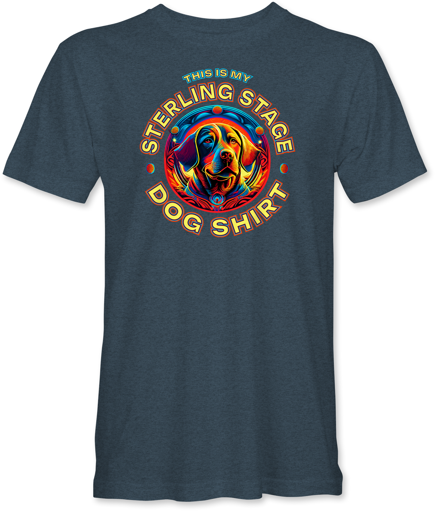 Sterling Stage Dog Shirt Badge T