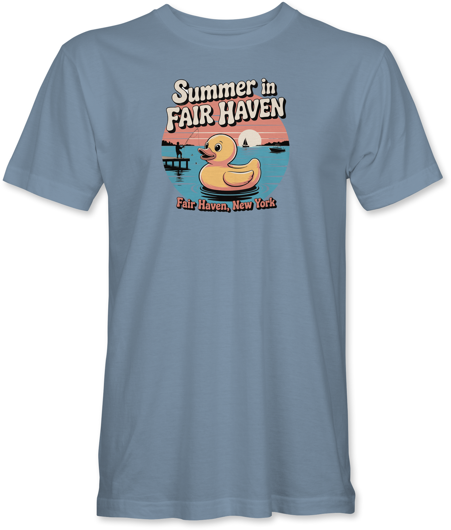 Summer in Fair Haven Rubber Ducky T