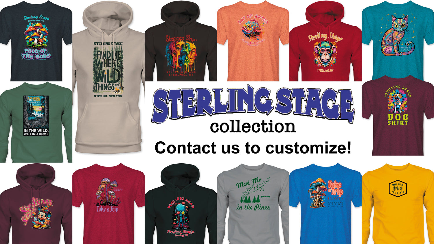 Sterling Stage Collection shirts
