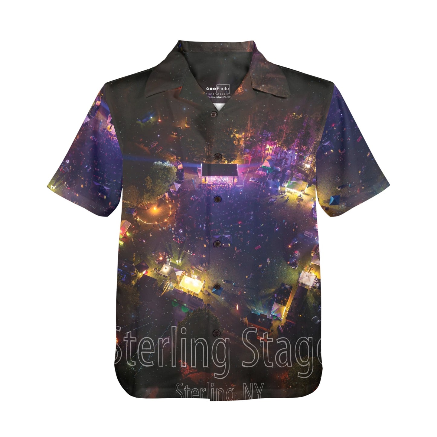 Sterling Stage From Above by onePhoto Hawaiian shirt