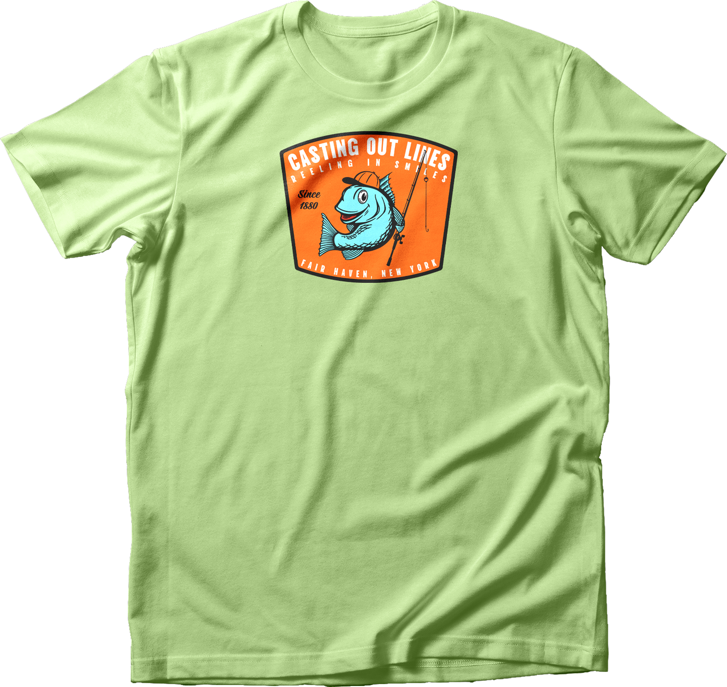 Casting Out Lines, Reeling in Smiles T-Shirt