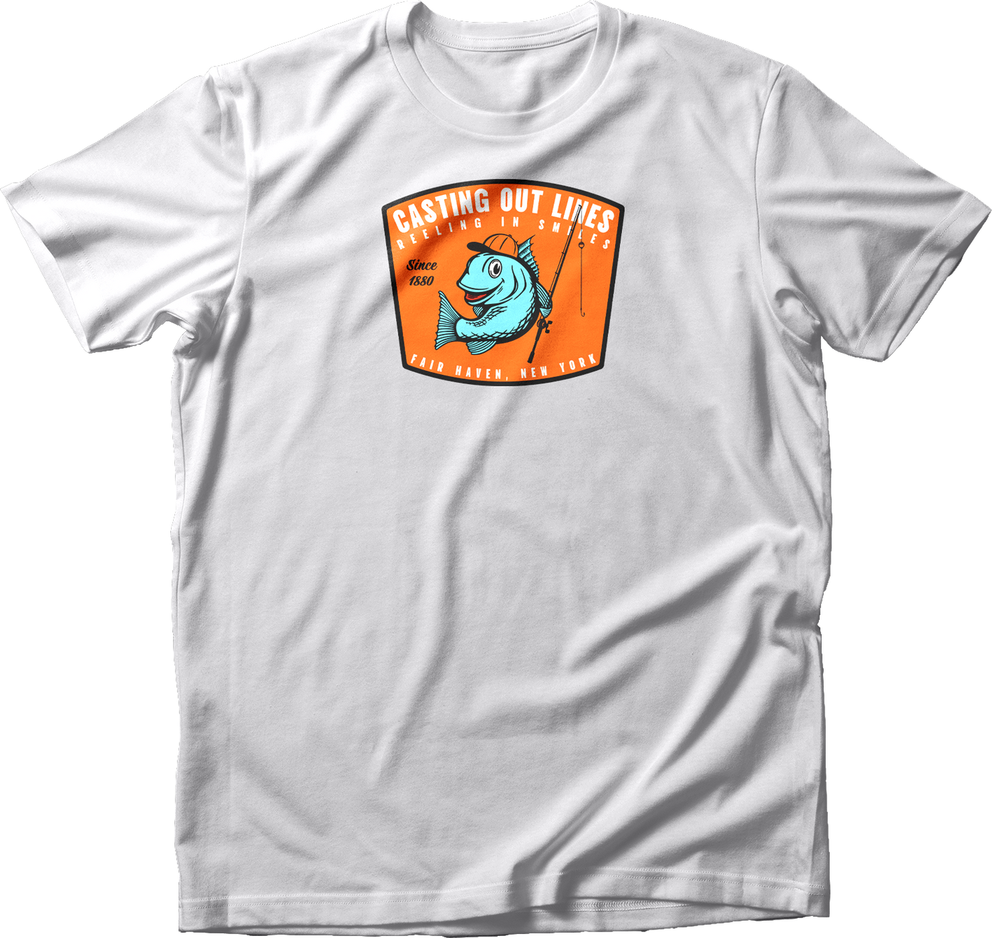 Casting Out Lines, Reeling in Smiles T-Shirt
