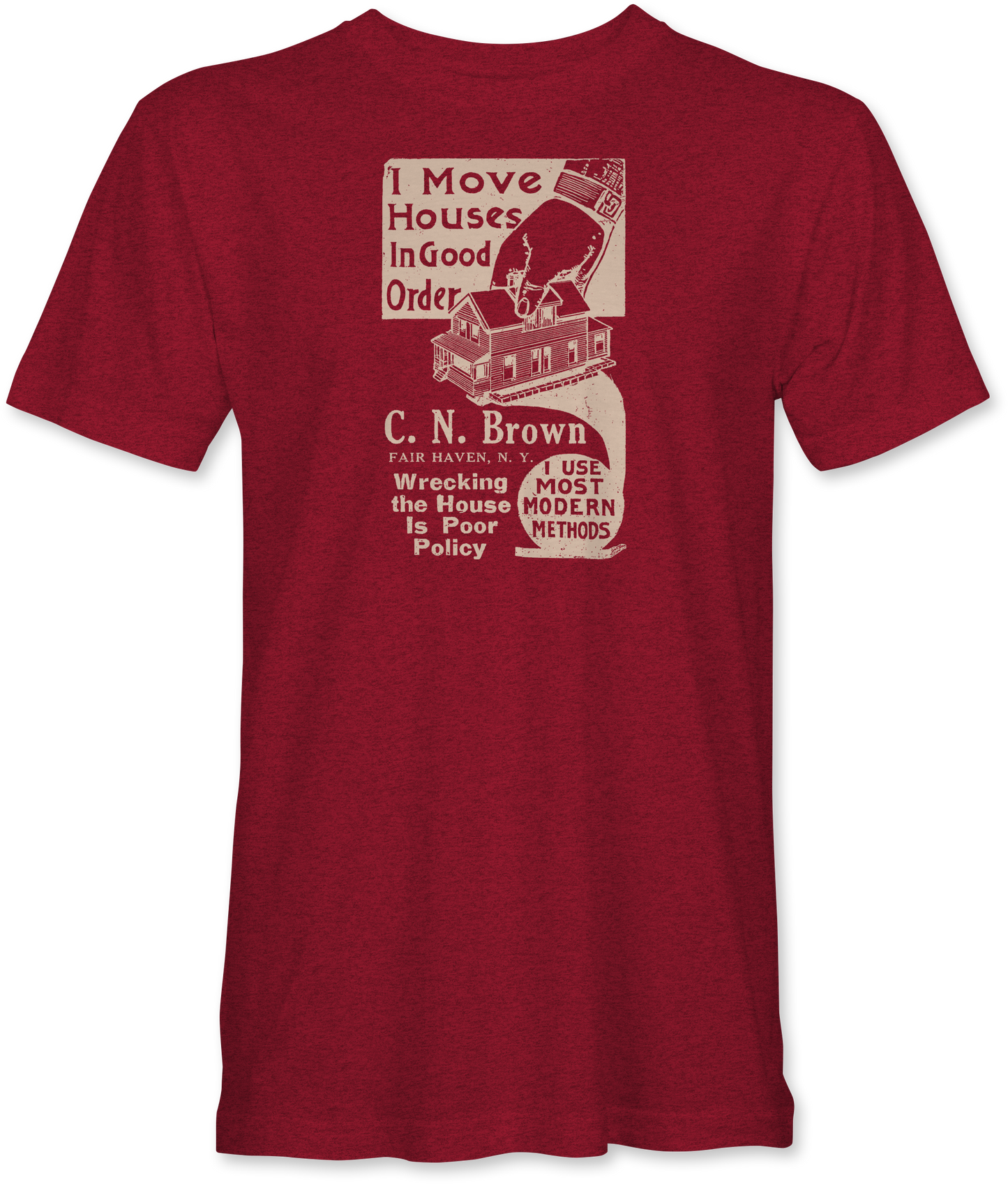 Charles Brown House Moving T-Shirt