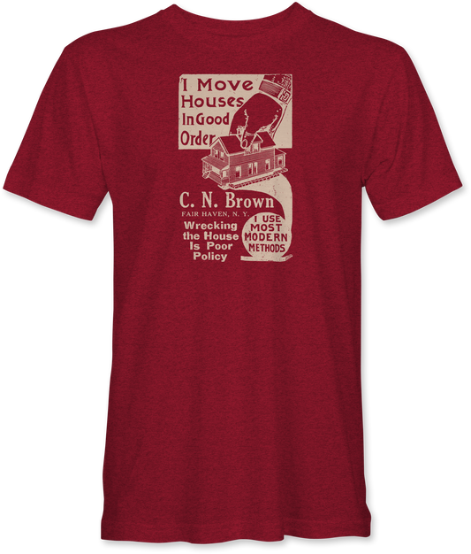 Charles Brown House Moving T-Shirt