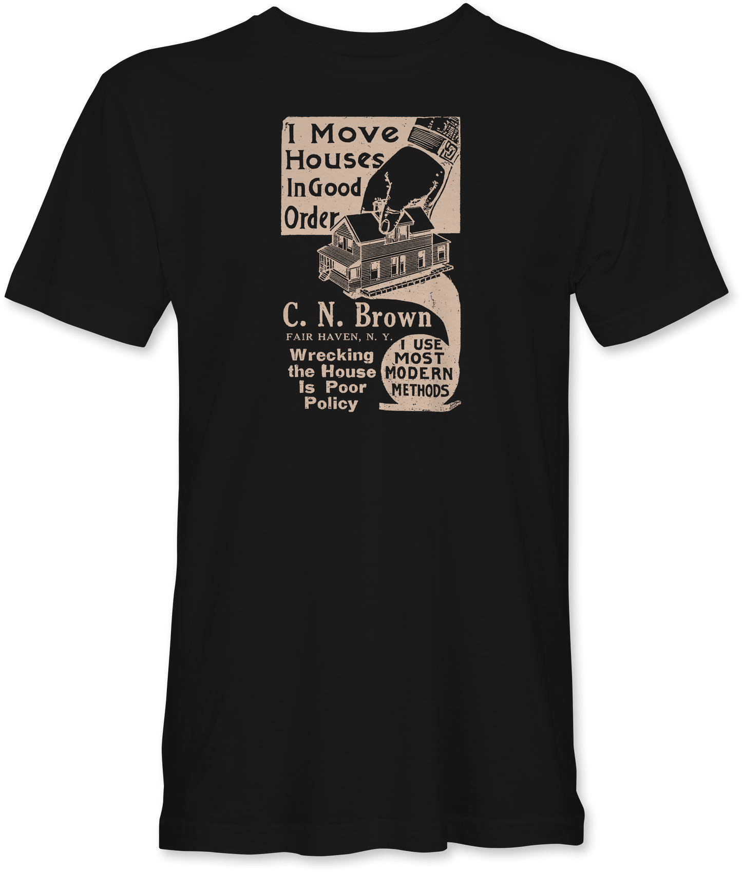 Charles Brown House Moving T-Shirt