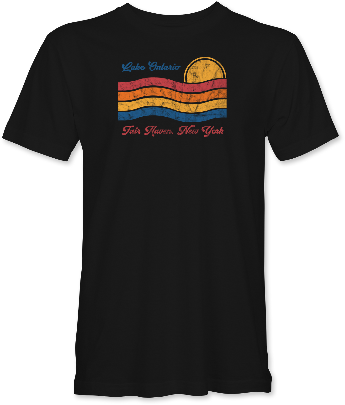 Fair Haven Retro Coastal Sunset T