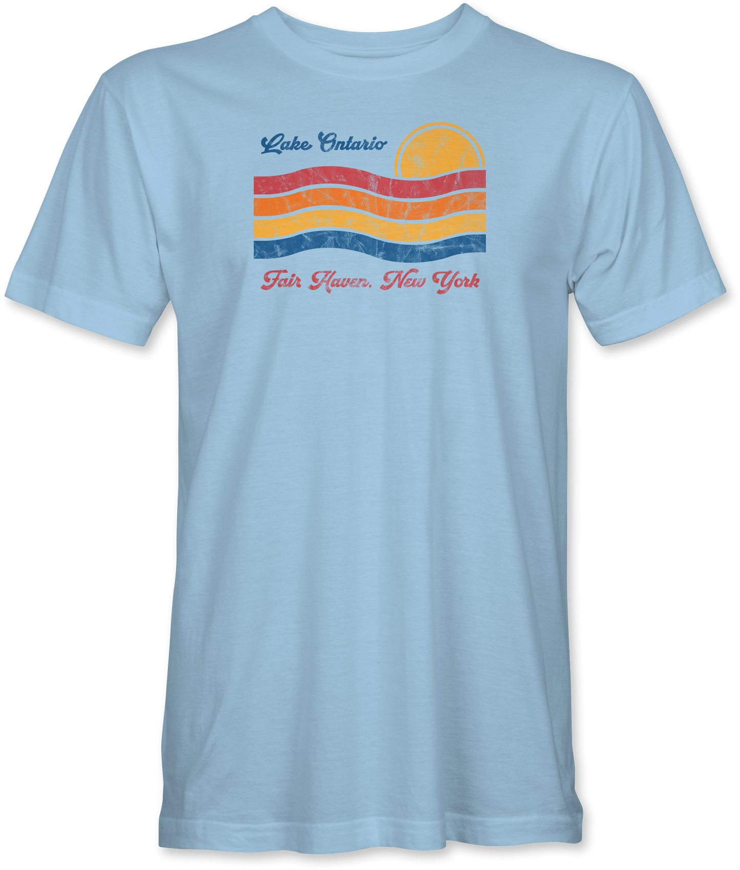 Fair Haven Retro Coastal Sunset T