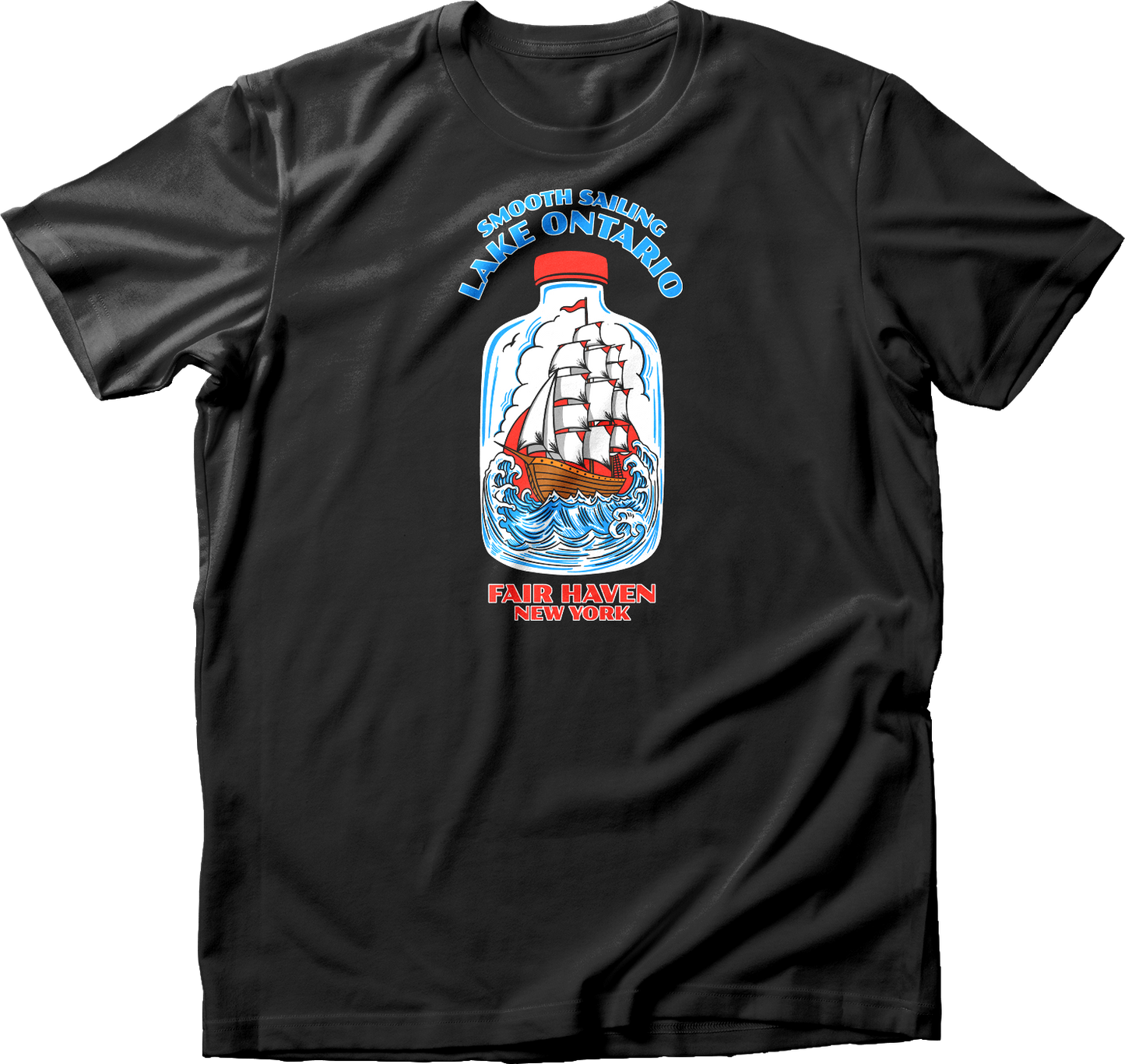 Fair Haven, NY Smooth Sailing T-Shirt
