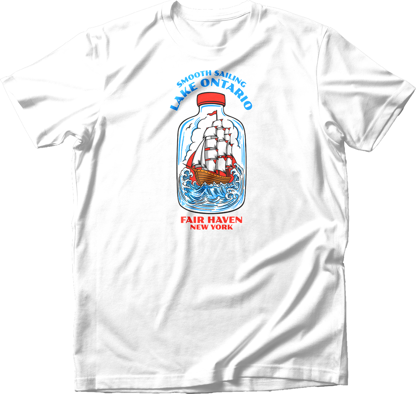 Fair Haven, NY Smooth Sailing T-Shirt