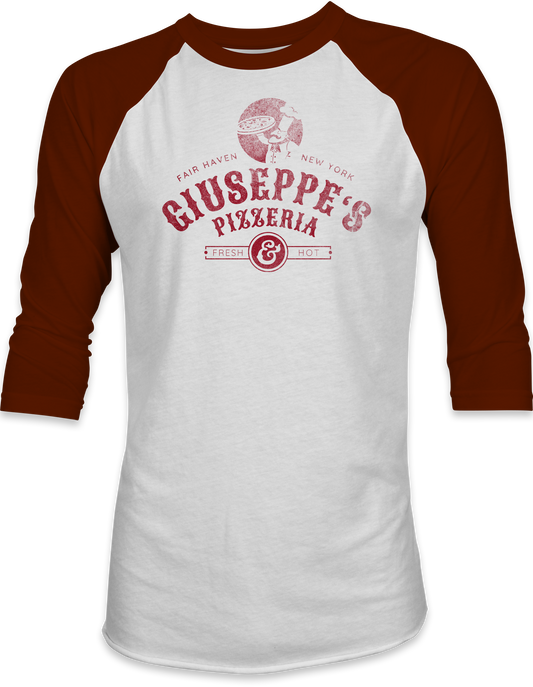 Giuseppe's Pizzeria 3/4-Sleeve Baseball Shirt