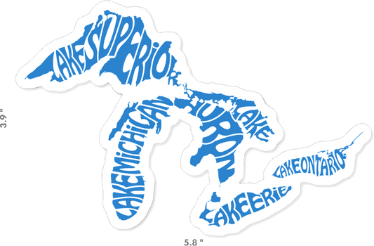 Great Lakes Sticker