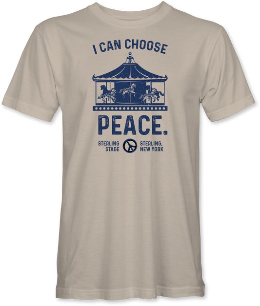 Sterling Stage I Can Choose Peace T