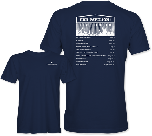 Pleasant Beach Live Music 2026 Tee