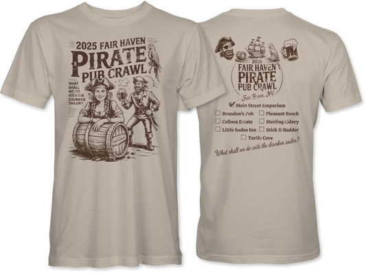 Fair Haven Pirate Pub Crawl T-Shirt