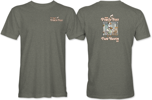 Fair Haven Porchfest 2025 2-Sided T-Shirt