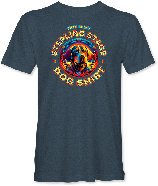 Sterling Stage Dog Shirt Badge T
