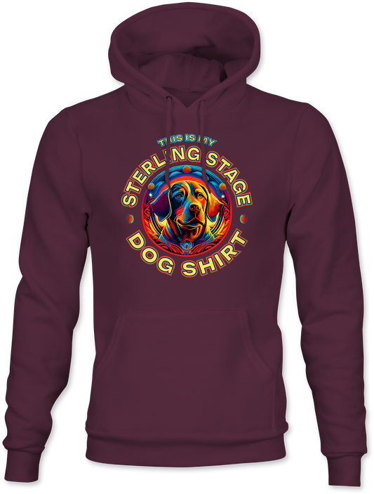 Sterling Stage Dog Shirt Badge Hoodie