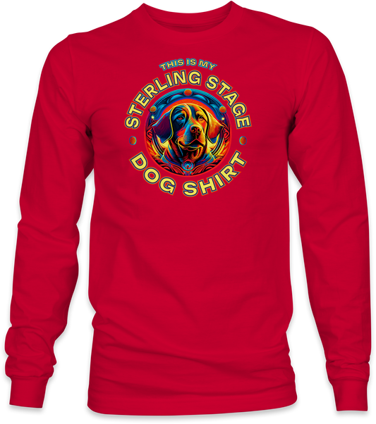 Sterling Stage Dog Shirt Badge Long-Sleeve