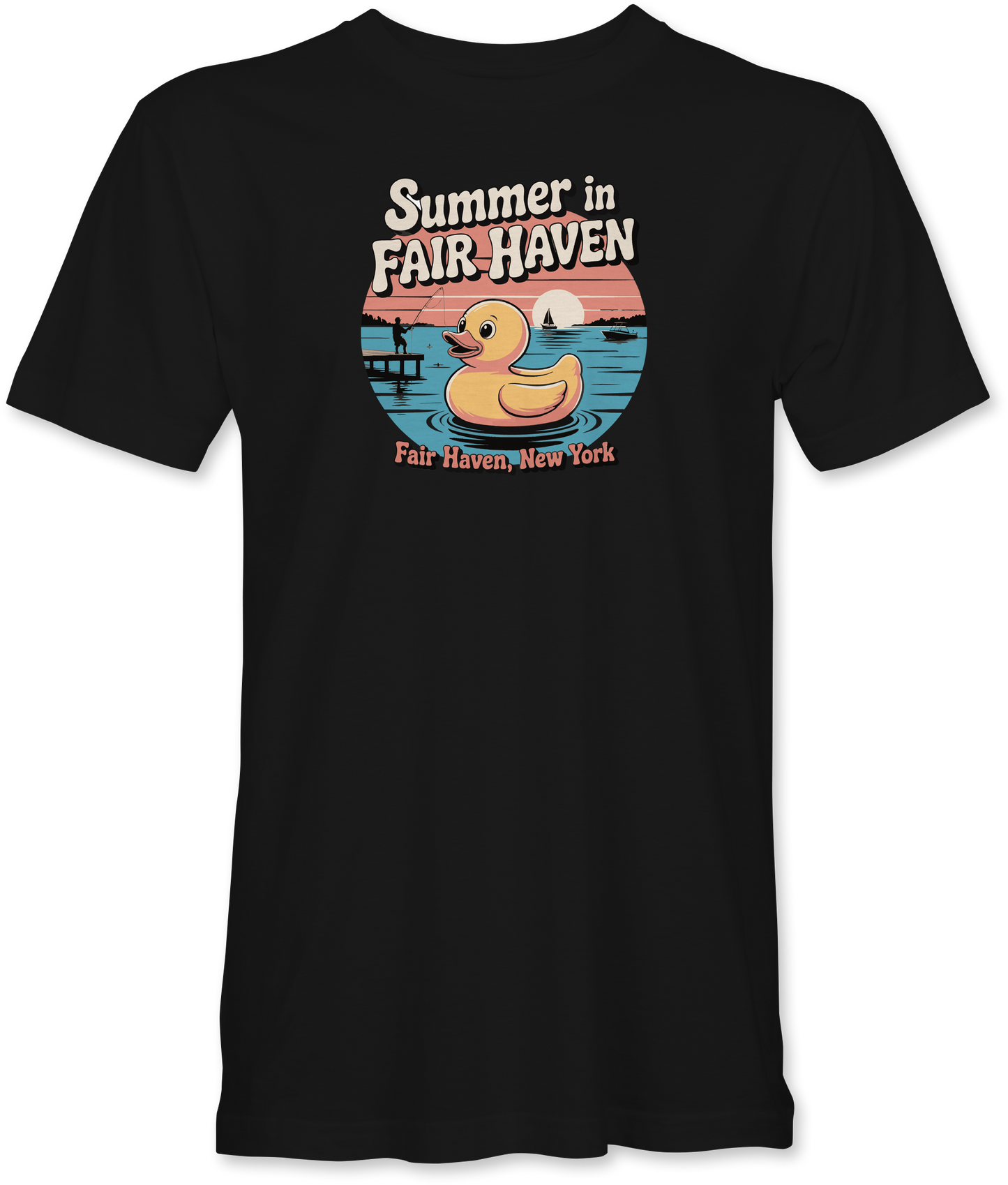 Summer in Fair Haven Rubber Ducky T