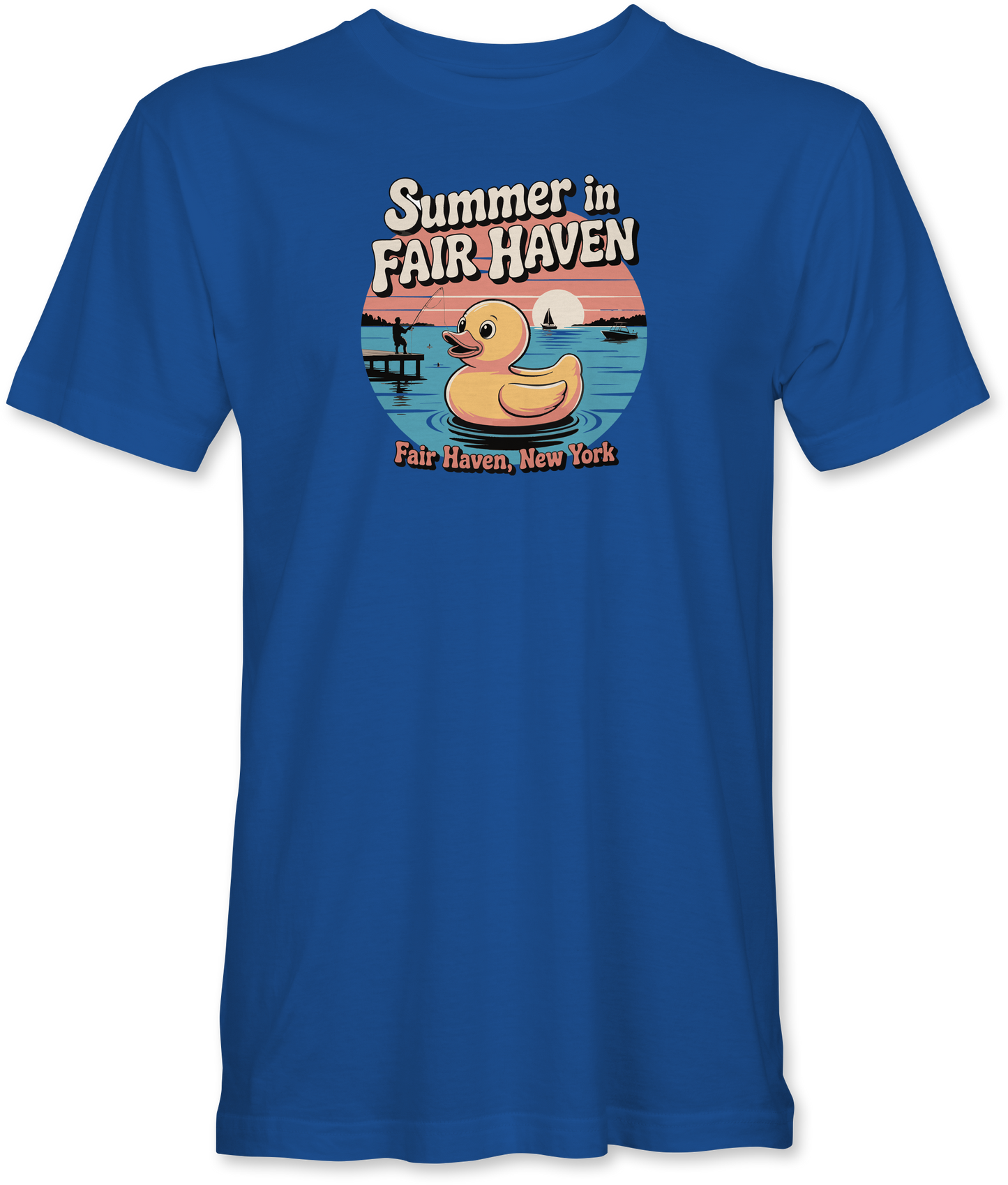 Summer in Fair Haven Rubber Ducky T