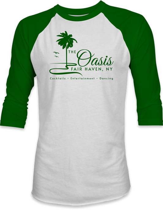 The Oasis 3/4-Sleeve Baseball Shirt