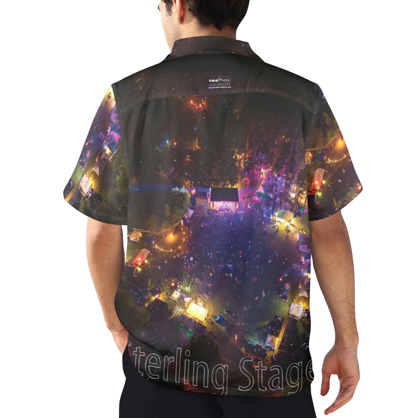 Sterling Stage From Above by onePhoto Hawaiian shirt